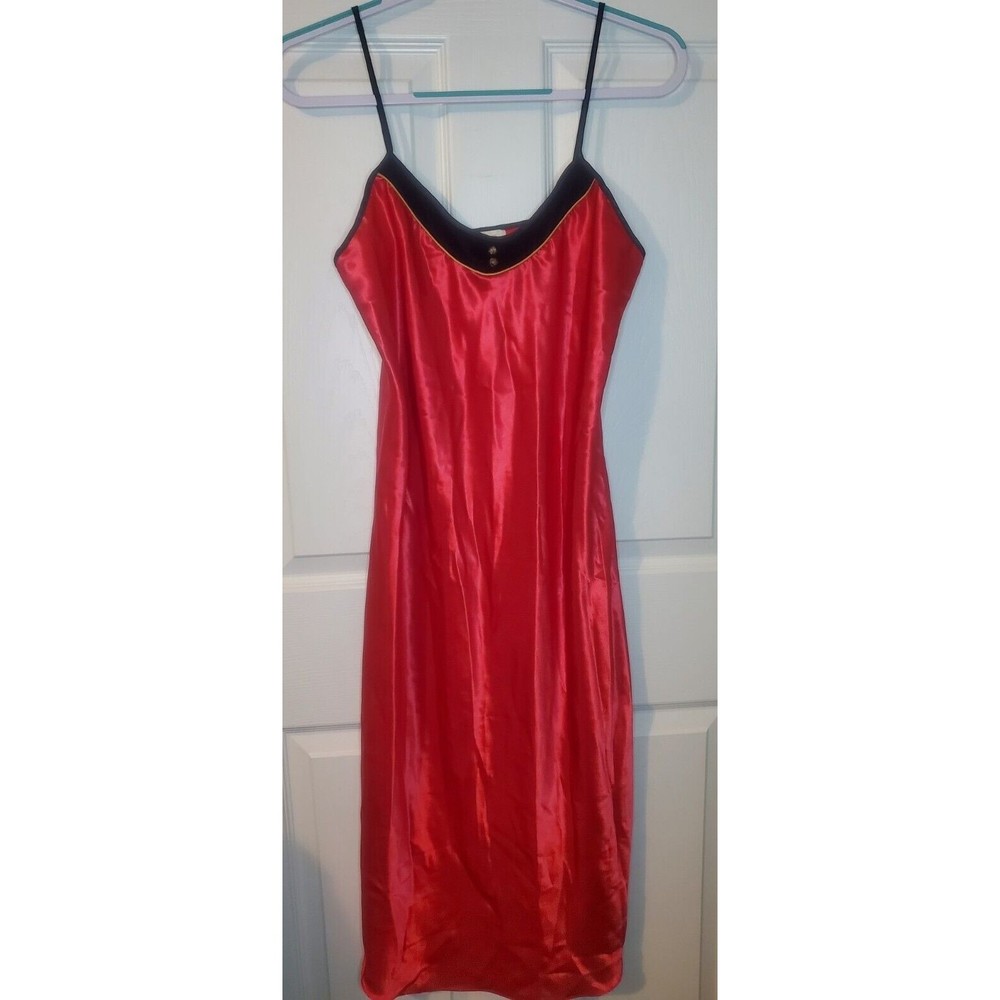 Inner Most Nightgown Small Vintage Red Slip Dress Feminine Sexy